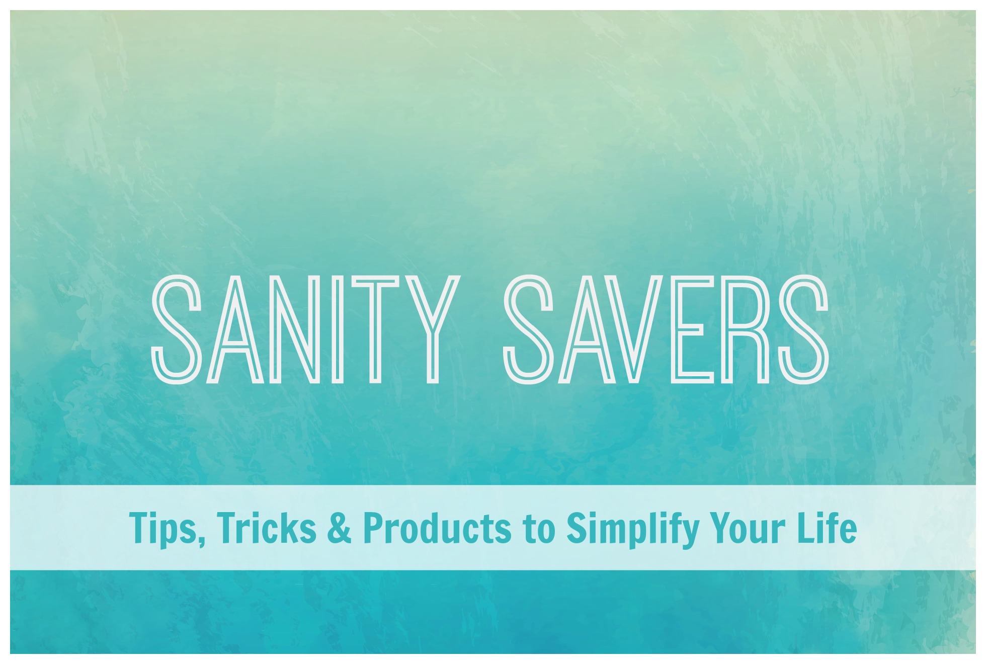 Sanity Savers: Buy an Extra Lovey | Chaos &amp; Quiet
